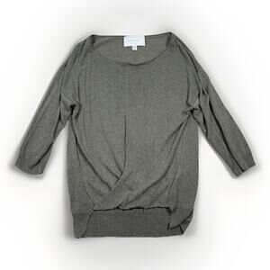 Brochu Walker Women's Lightweight 3/4 Sleeve Top Boat Neck Size XS Classic